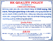 RK Quality policy