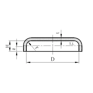 【FH】平鏡板（Flanged only head）